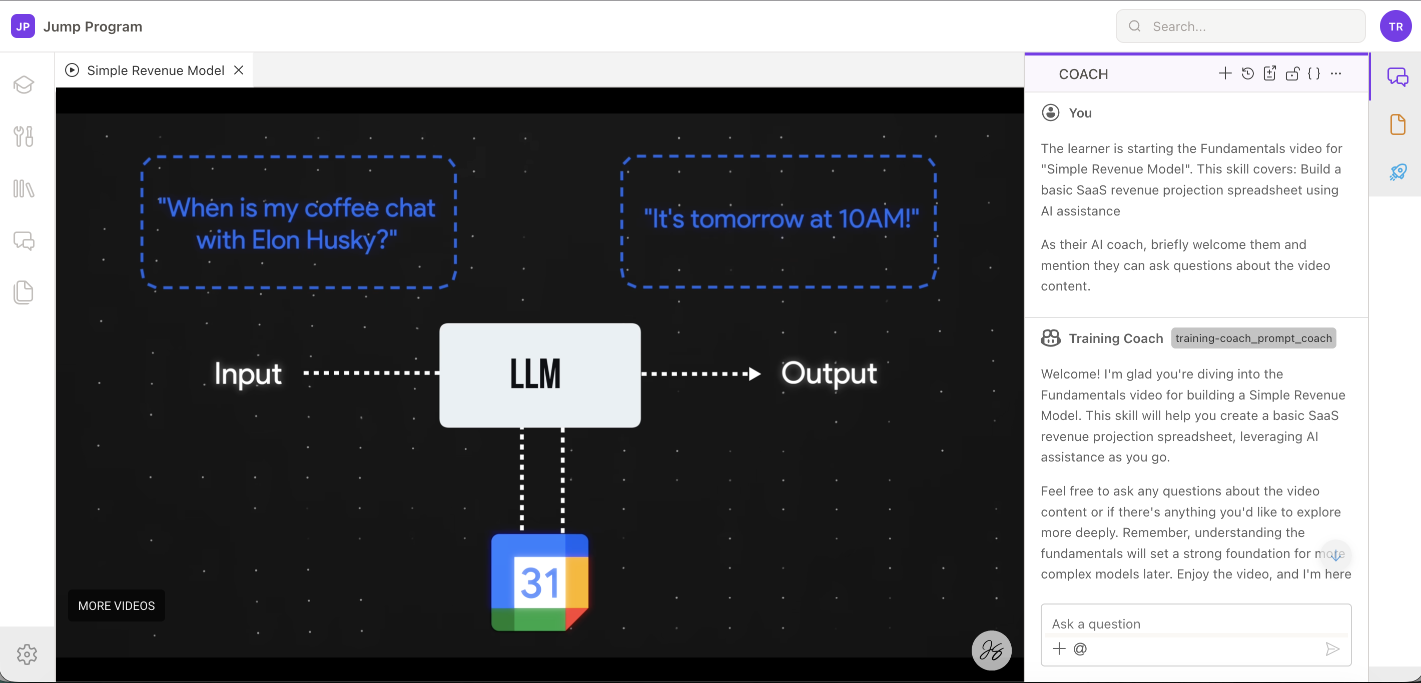 Training Construct Skills Library